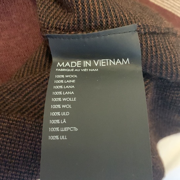 Club Monaco Merino Wool Block Sweater - Picture 4 of 4